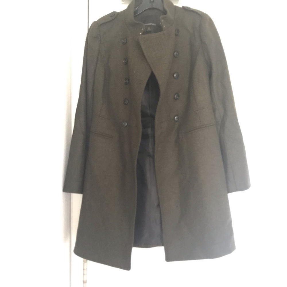 New with tag, XS Wool Banana republic coat!